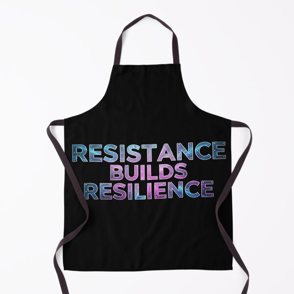 Item preview, Resistance Builds Resilience – Mental Strength & Motivation Quote Design designed and sold by SV-Creation.