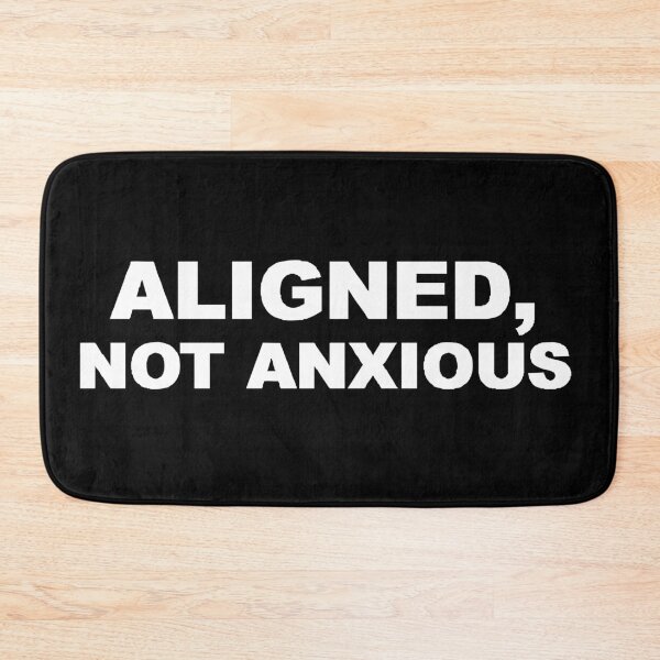 Item preview, Aligned, Not Anxious – Minimalist Faith designed and sold by Manyface Artistry.