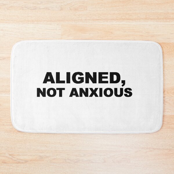Item preview, Aligned, Not Anxious – Minimalist Faith designed and sold by Manyface Artistry.