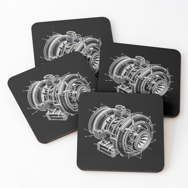 Item preview, Sleek Blueprint Turbo Design designed and sold by ShiftingLegends.