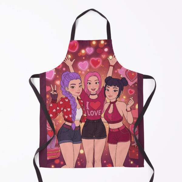 Item preview, Valentine's Day Kpop demon Hunter / HUNTRIX designed and sold by Fatih Reis.