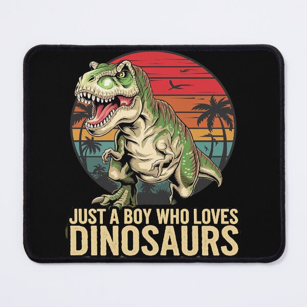 Item preview, Just A Boy Who Loves Dinosaur Boy designed and sold by AquaKiev.