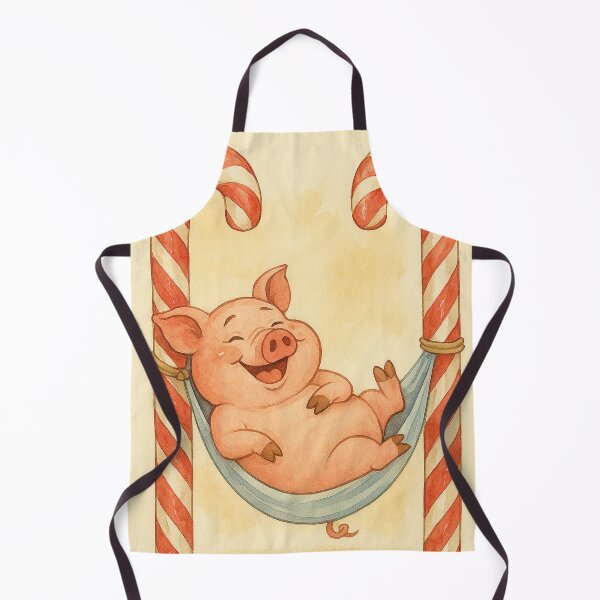 Item preview, Pig in a hammock, delicious candy canes designed and sold by Mauswohn.