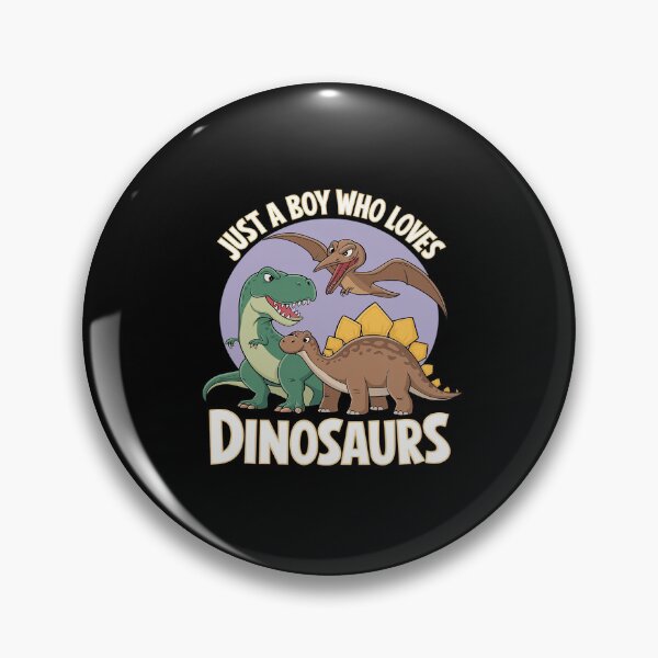 Item preview, Just a Boy Who Loves Dinosaurs Schoolboys and Paleontologist  designed and sold by AquaKiev.