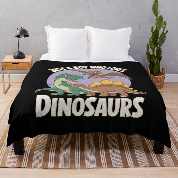 Item preview, Just a Boy Who Loves Dinosaurs Schoolboys and Paleontologist  designed and sold by AquaKiev.