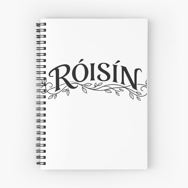 Item preview, Róisín Name in Soft Gaelic Script with Floral Vine | Irish Baby Gift designed and sold by bazstees54.