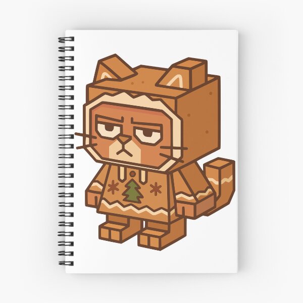 Item preview, Voxel Gingerbread Cat   designed and sold by AlfredR.