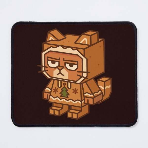 Item preview, Voxel Gingerbread Cat designed and sold by AlfredR.