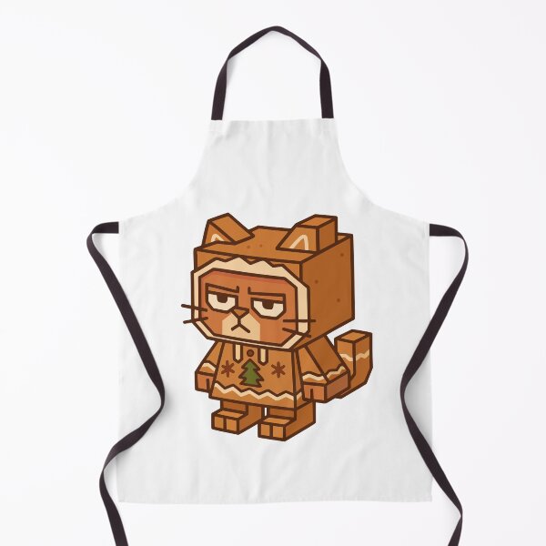 Item preview, Voxel Gingerbread Cat designed and sold by AlfredR.