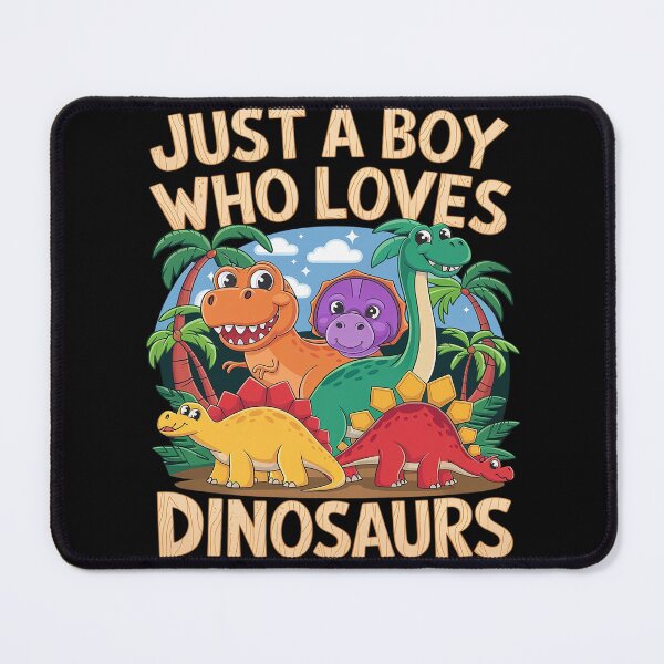 Item preview, Just A Boy Who Loves Dinosaurs Brachiosaurus Dino Boys designed and sold by AquaKiev.