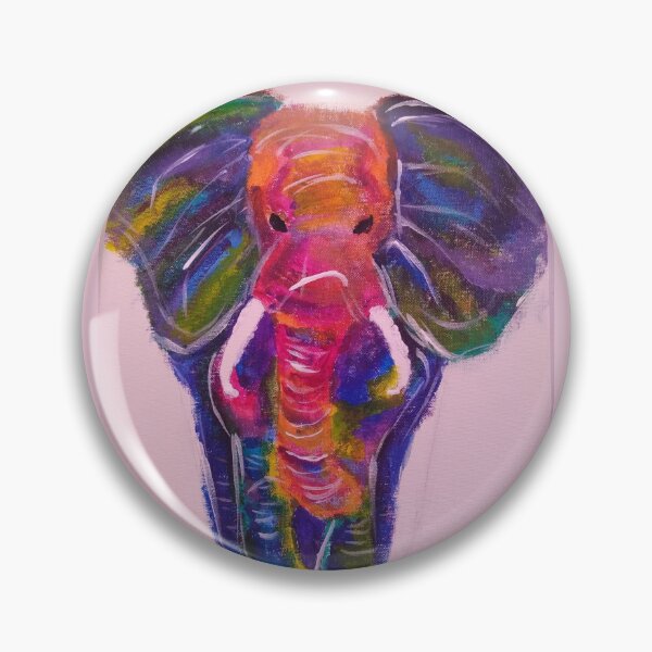 Artikelvorschau, Regenbogenlichtwelle Elefant entworfen und verkauft von DR Artfully.