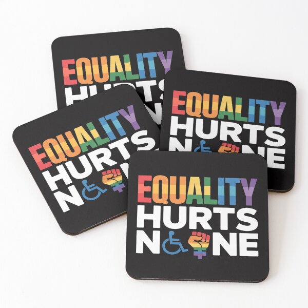 Item preview, LGBT Equality Hurts No One Pride Human Rights Men Women Kids designed and sold by Vexat062Art.