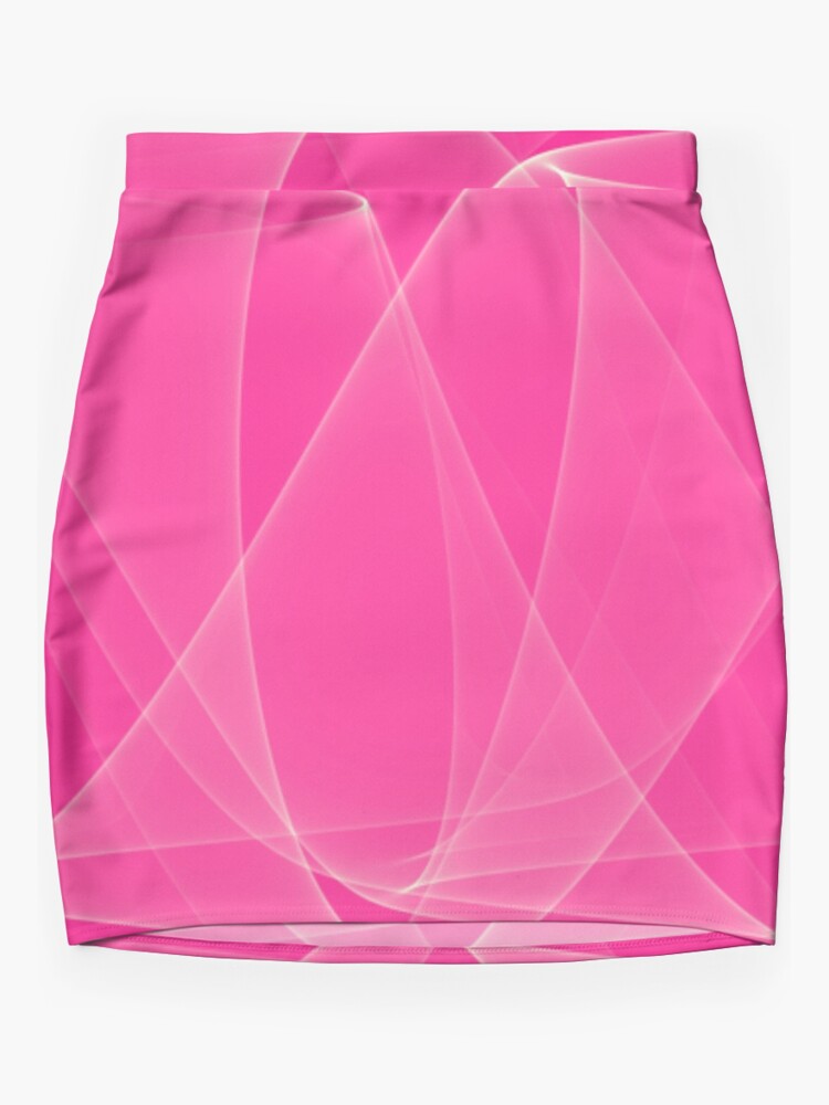 Pink Mesh | Mini Skirt