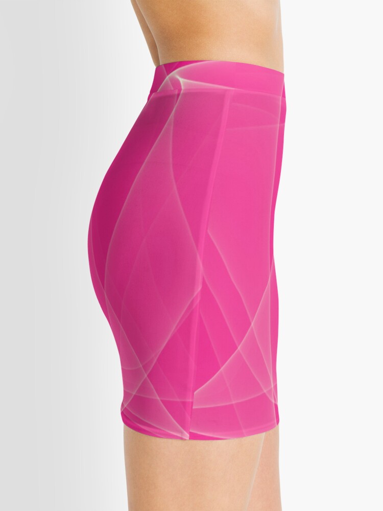 Pink Mesh | Mini Skirt