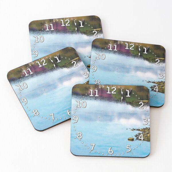Item preview, Reflection of the sky on the Hyères salt marshes (Watercolor photo) (Hrs) designed and sold by Alan-David.