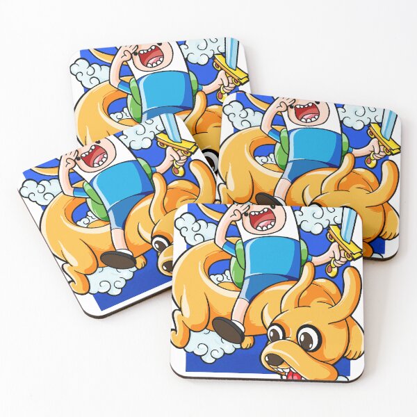 Item preview, Finn and Jake adventure time dragon ball cover designed and sold by iannyuk.