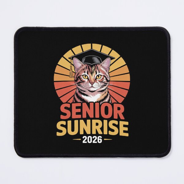 Item preview, Womens Senior Sunrise 2026 Graduation Last First Day Cat 5 designed and sold by MythWoot.