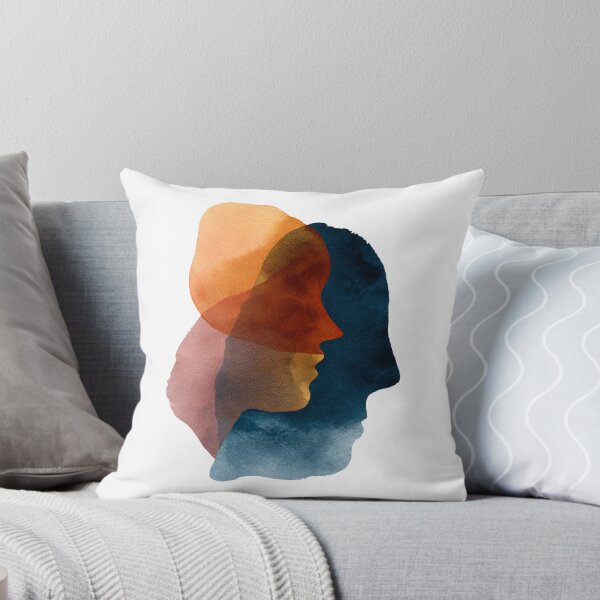 Item preview, Abstract overlap art, modern minimalist color block design designed and sold by BoxofMoments.