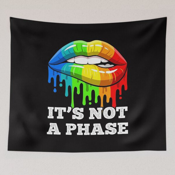 Item preview, It Was Probably Not A Phase Of Gay Lgbtq Pride Rainbow Flag designed and sold by Vexat062Art.