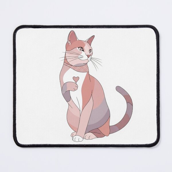 Item preview, Modern Elegant Love Cat designed and sold by PetJoyPrintsCO.