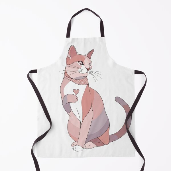 Item preview, Modern Elegant Love Cat designed and sold by PetJoyPrintsCO.