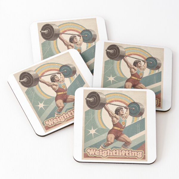 Item preview, Retro Power: Weightlifting with Style and Strength designed and sold by ForeverPrintsOK.