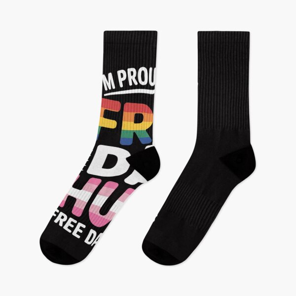 Item preview, I'm Proud of You Free Dad Hugs LGBT Pride Awareness designed and sold by Vexat062Art.