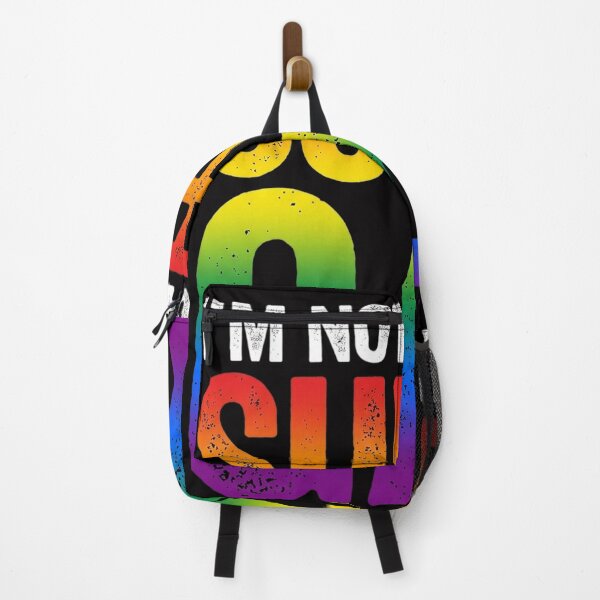 Item preview, I'm Not Gay I'm Super Gay - LGBTQ Pride Flag designed and sold by Vexat062Art.