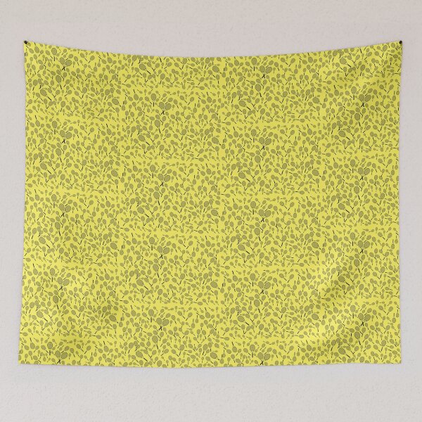 Item preview, Tennis Rackets on Lemon Yellow Background designed and sold by BigCityTennis.