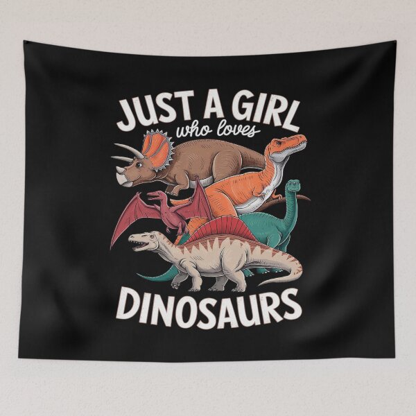 Item preview, Just A Girl Who Loves Dinosaurs 2  designed and sold by AquaKiev.