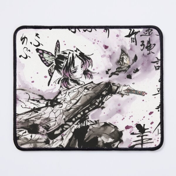 Item preview, Shinobu Vintage Sumi-e Poster  designed and sold by AnimeArsenalPrints.