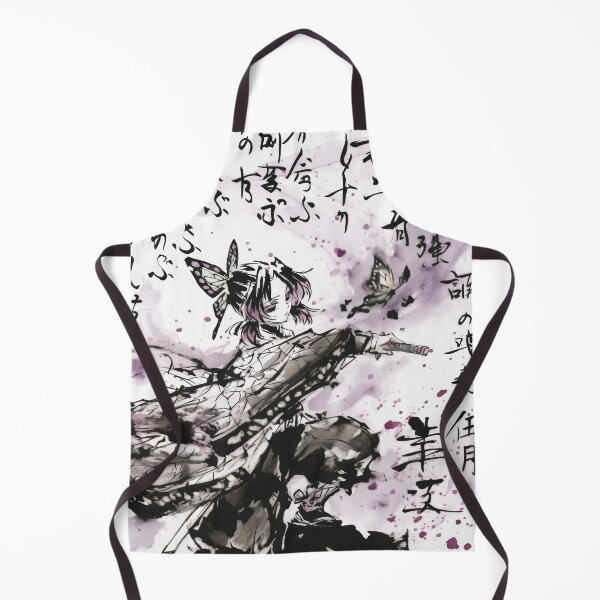 Item preview, Shinobu Vintage Sumi-e Poster  designed and sold by AnimeArsenalPrints.