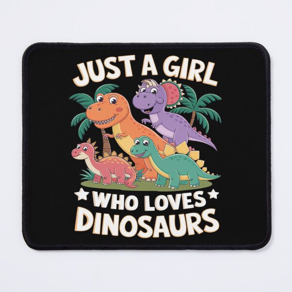 Item preview, Just A Girl Who Loves Dinosaurs Brachiosaurus Dino Girls designed and sold by AquaKiev.