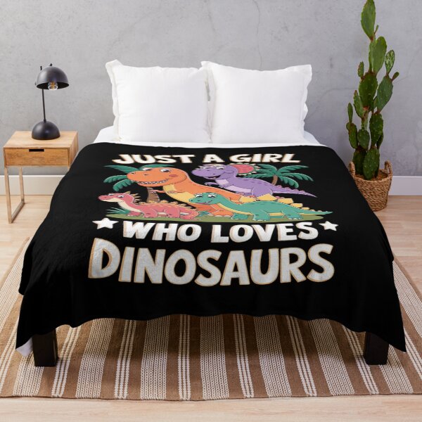 Item preview, Just A Girl Who Loves Dinosaurs Brachiosaurus Dino Girls designed and sold by AquaKiev.
