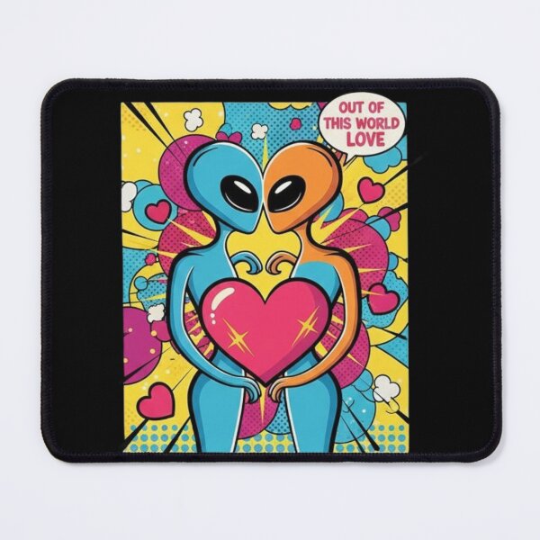 Item preview, Resident Alien Love – Funny Alien Valentine Sci-Fi Romance Design designed and sold by ALL ART .