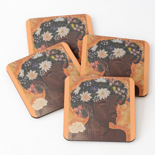 Item preview, black male flower fae designed and sold by DR Artfully.