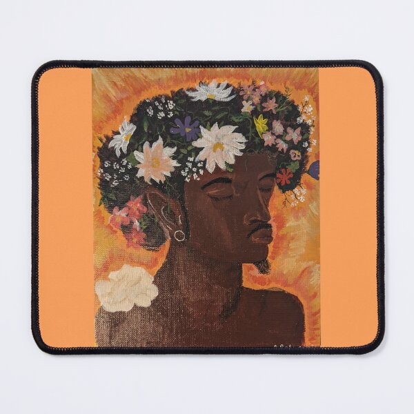 Aperçu de l'œuvre fée des fleurs mâles noires créée et vendue par DR Artfully.