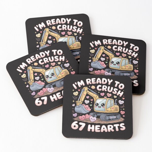 Item preview, I'm Ready to Crush 67 Hearts designed and sold by GavloDesign.
