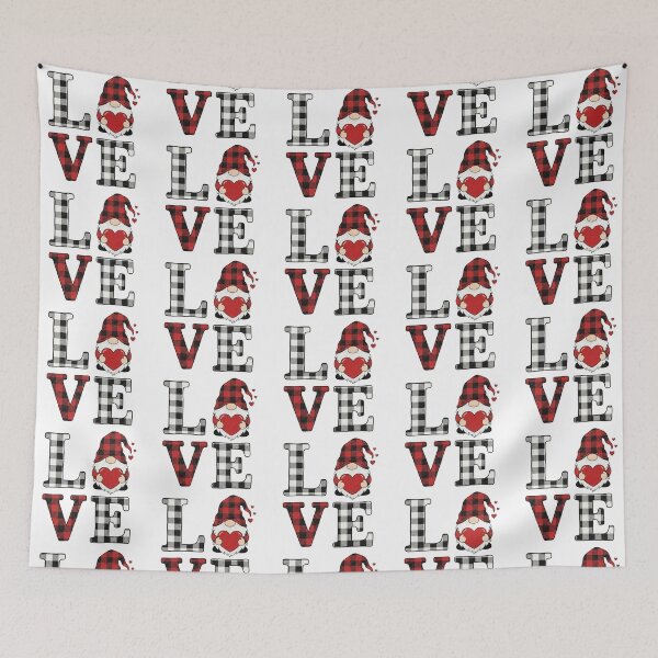 Item preview, Love Gnome Valentine's Day Farmhouse Aesthetic designed and sold by Tw1nsAIArt.