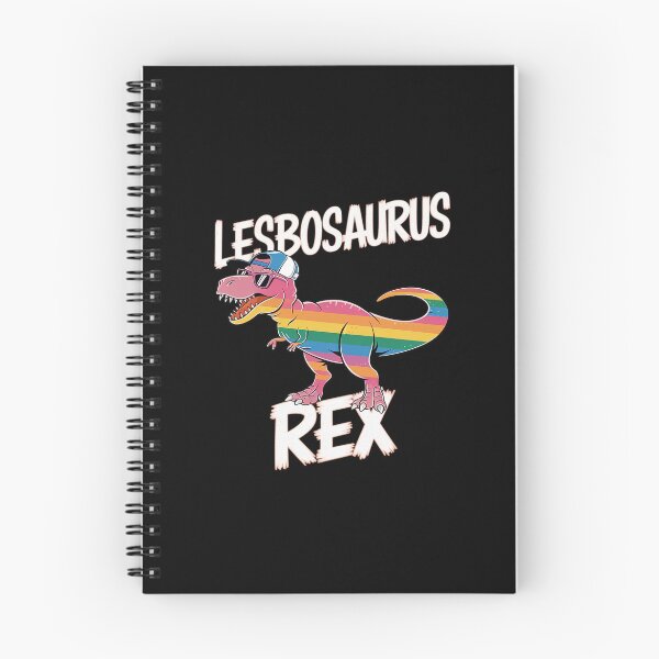 Item preview, Lesbosaurus Rex Dinosaur In Rainbow Flag For Lesbian Pride  designed and sold by AquaKiev.
