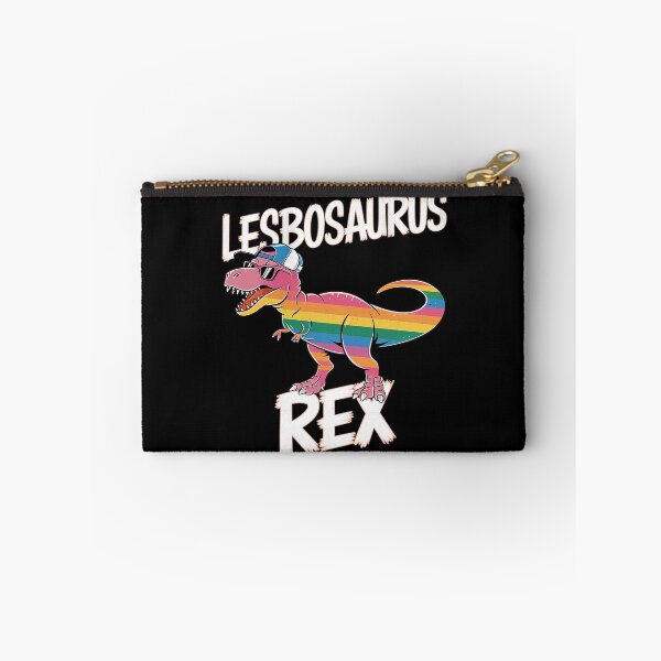 Item preview, Lesbosaurus Rex Dinosaur In Rainbow Flag For Lesbian Pride  designed and sold by AquaKiev.