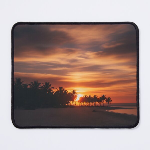 Item preview, A natural scene of Sun set at evening with red lighting throught the sky, AI Generated designed and sold by MagicMaker1984.