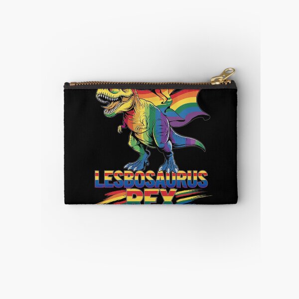 Item preview, Lesbosaurus Rex Dinosaur In Rainbow Flag For Lesbian Pride 1  designed and sold by AquaKiev.