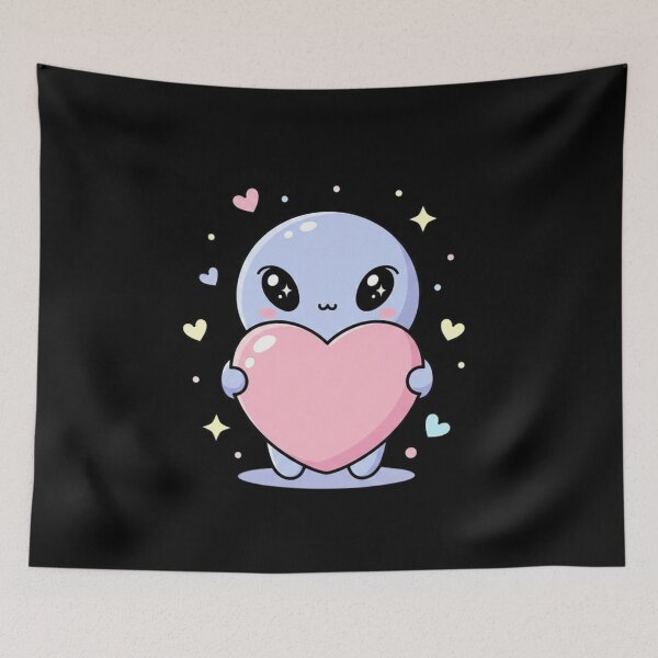 Item preview, Resident Alien Love – Funny Alien Valentine Sci-Fi Romance Design designed and sold by ALL ART .