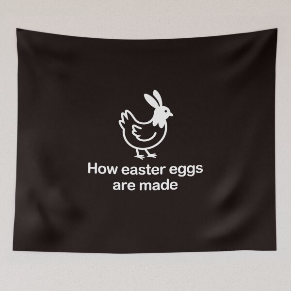 Item preview, How Easter Eggs Are Made Funny Mating designed and sold by MichaelStalkas.