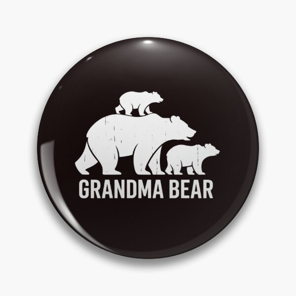 Item preview, Grandma Bear Mothers Day ,Funny Two Cub Kids Grandmom designed and sold by MichaelStalkas.