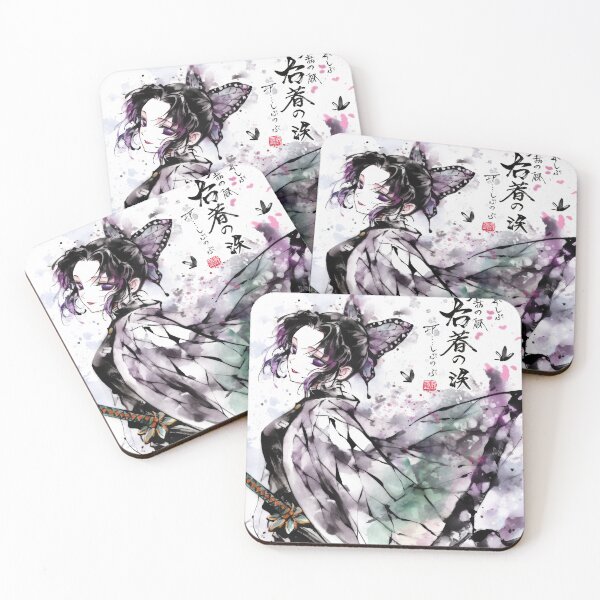 Item preview,  Shinobu Kocho Sumi-e Poster  designed and sold by AnimeArsenalPrints.