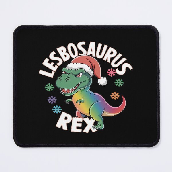 Item preview, Lesbosaurus Rex Girl Dinosaur t-rex Rainbow Gay Lesbian LGBT designed and sold by AquaKiev.