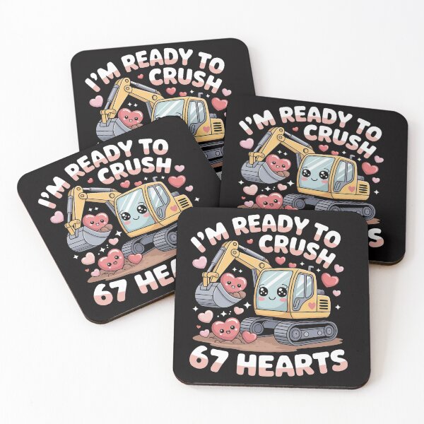 Item preview,  I'm Ready to Crush 67 Hearts designed and sold by GavloDesign.