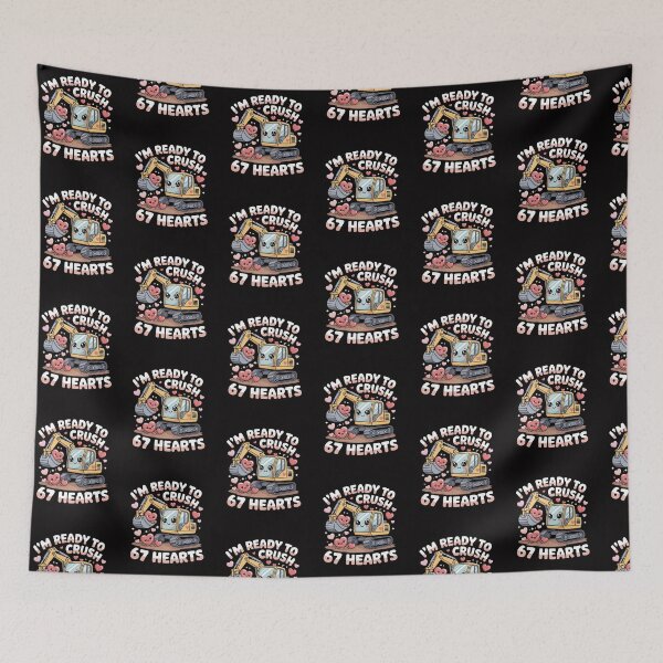 Item preview,  I'm Ready to Crush 67 Hearts designed and sold by GavloDesign.